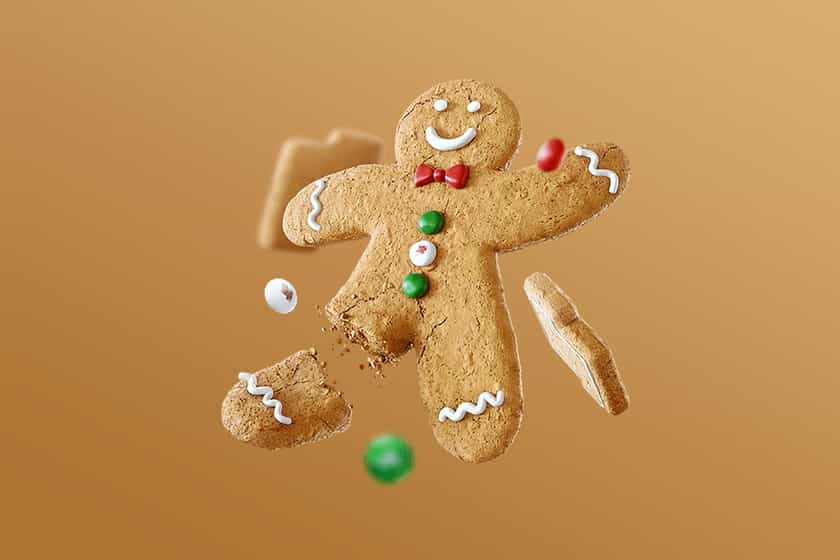 Ctrl Gingerbread Cookie