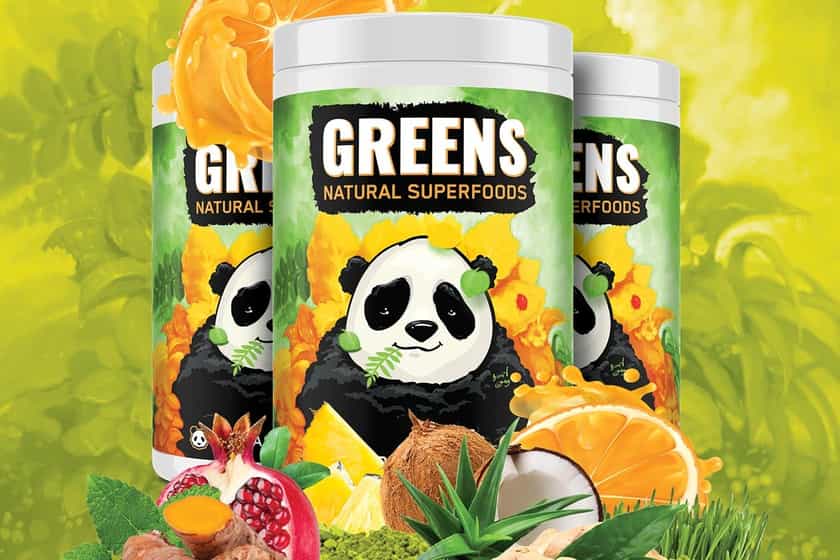 Panda Tropical Orange Greens