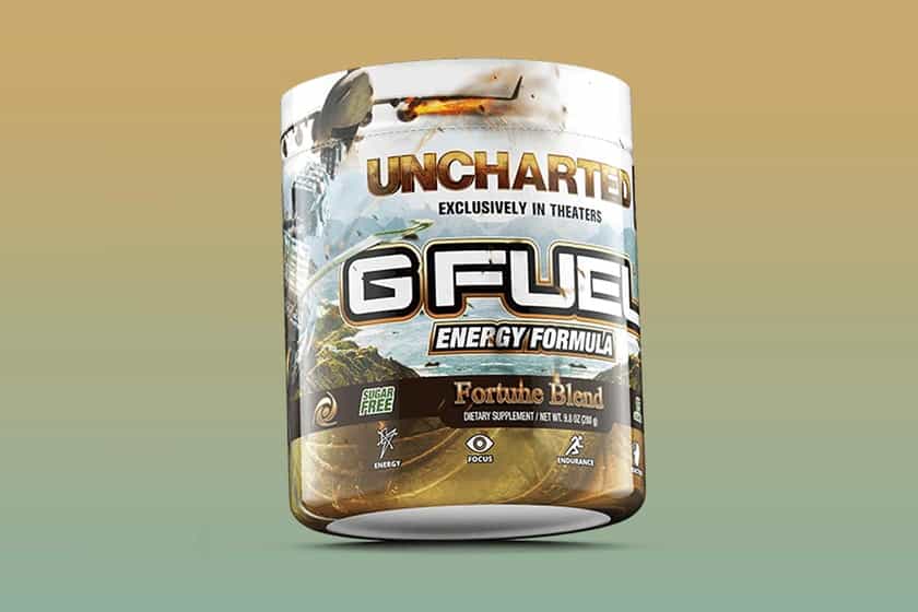 G Fuel X Uncharted Fortune Blend