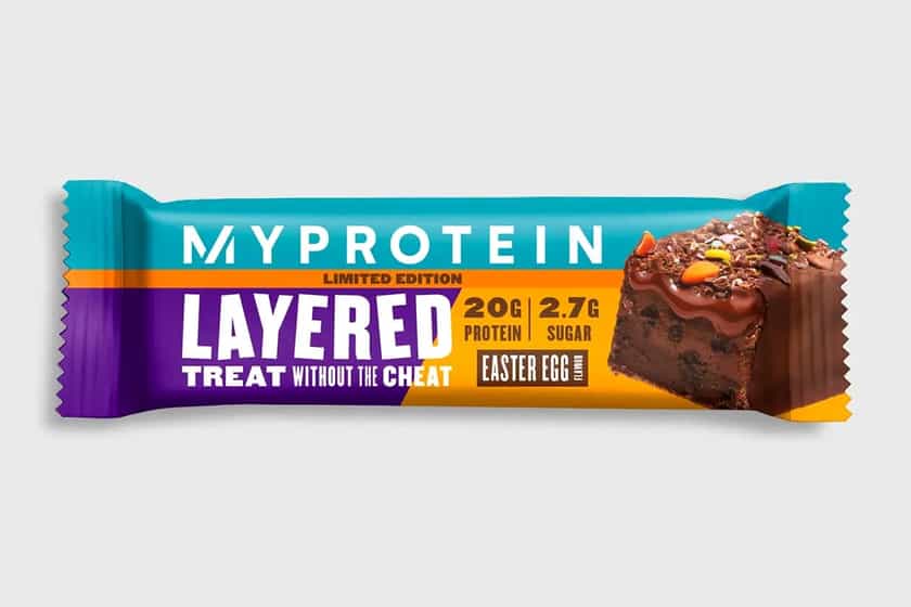 Myprotein Easter Egg Layered Protein Bar