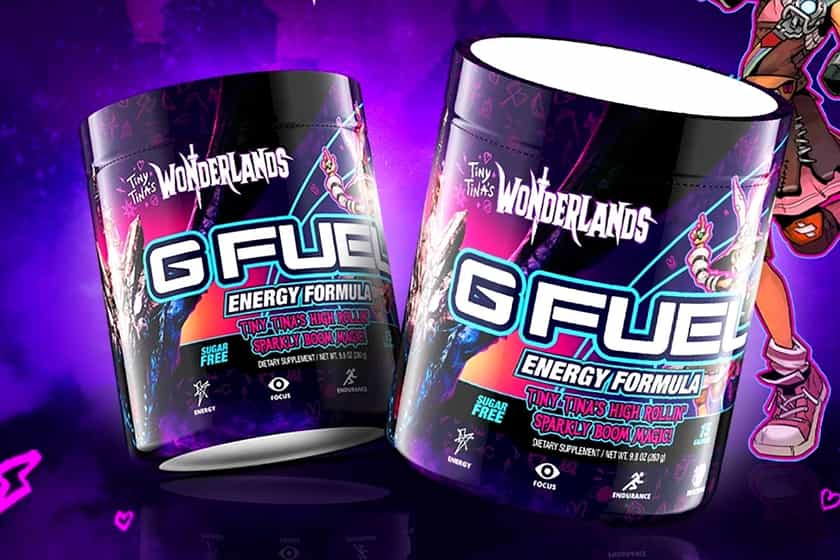 G Fuel Tiny Tinas Wonderlands