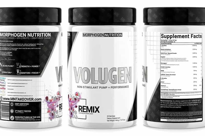 Morphogen Nutrition 2022 Volugen