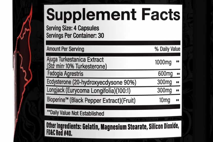Nutra Innovations Mass Construction Label