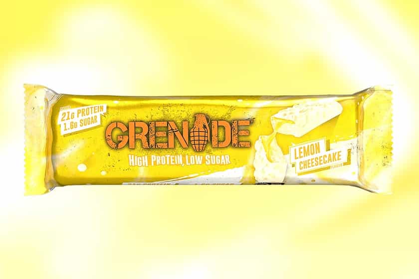 Grenade Lemon Cheesecake Carb Killa Protein Bar 1