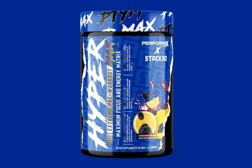 Performax Labs X Stack3d Black Ice Hypermax 1