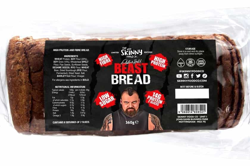 Skinny Food Co X Eddie Hall Beast Bread