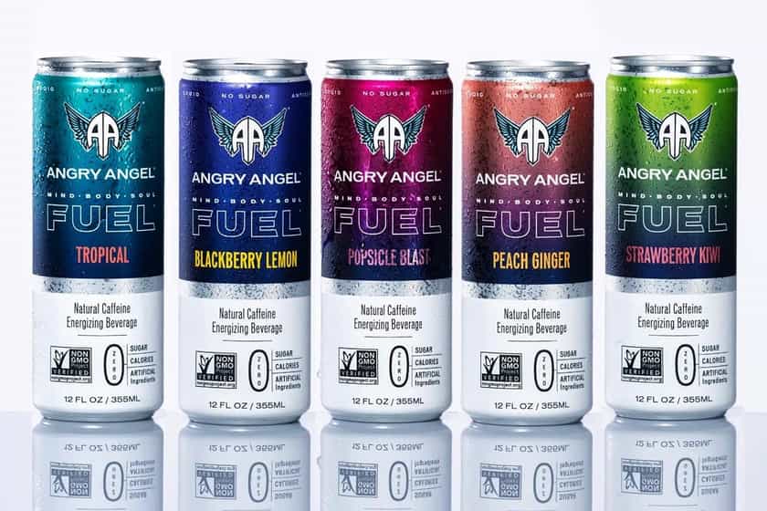 Angry Angel Mind Body Soul Fuel Flavors