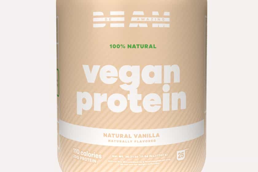 Beam Natural Vanilla Vegan Protein