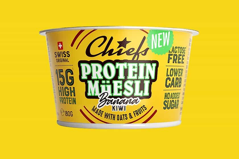 Chiefs Banana Kiwi Protein Muesli