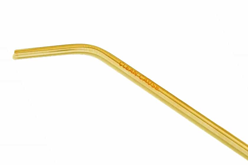 Clean Cause Gold Straw