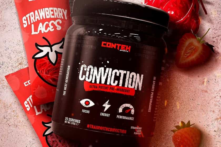 Conteh Sports Strawberry Laces Conviction