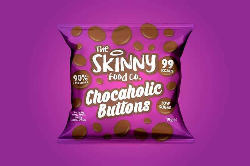 Skinny Food Chocaholic Buttons