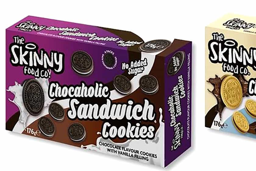 Skinny Fod Chocaholic Sandwich Cookies