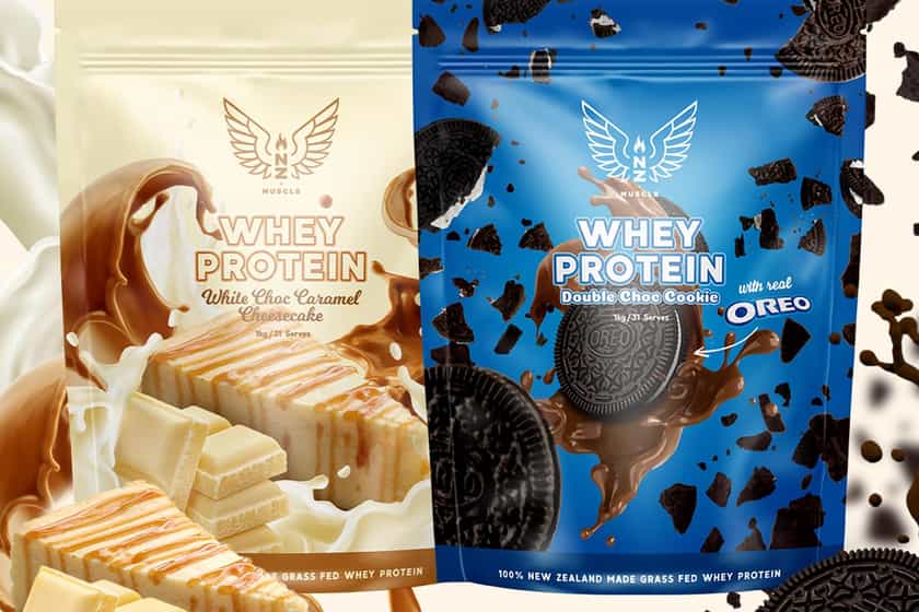 Nz Muscle Double Chocolate Cookie Whey Protein
