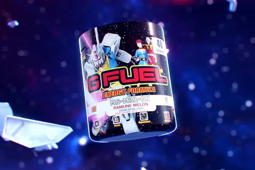 G Fuel X Gundam Collaboration