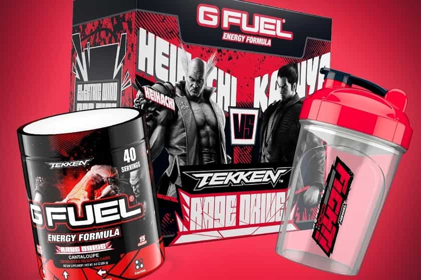 G Fuel X Tekken Rage Drive