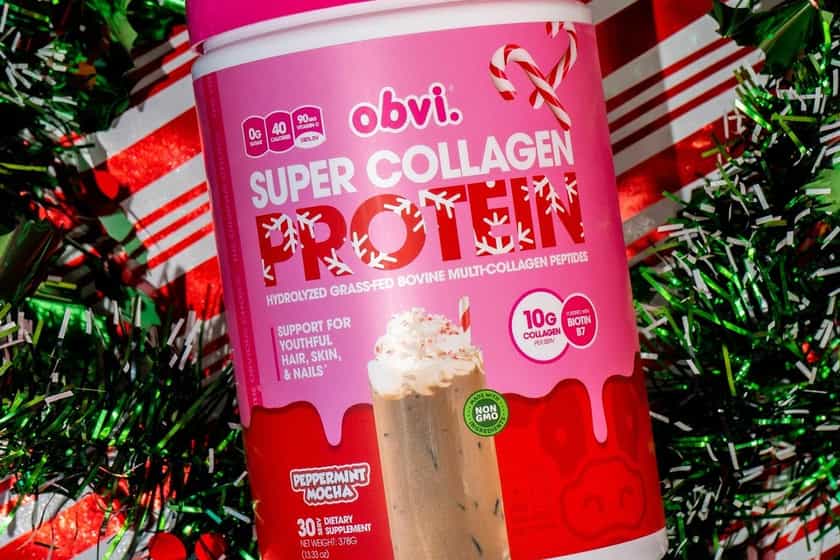 Obvi Peppermint Mocha Super Collagen Protein