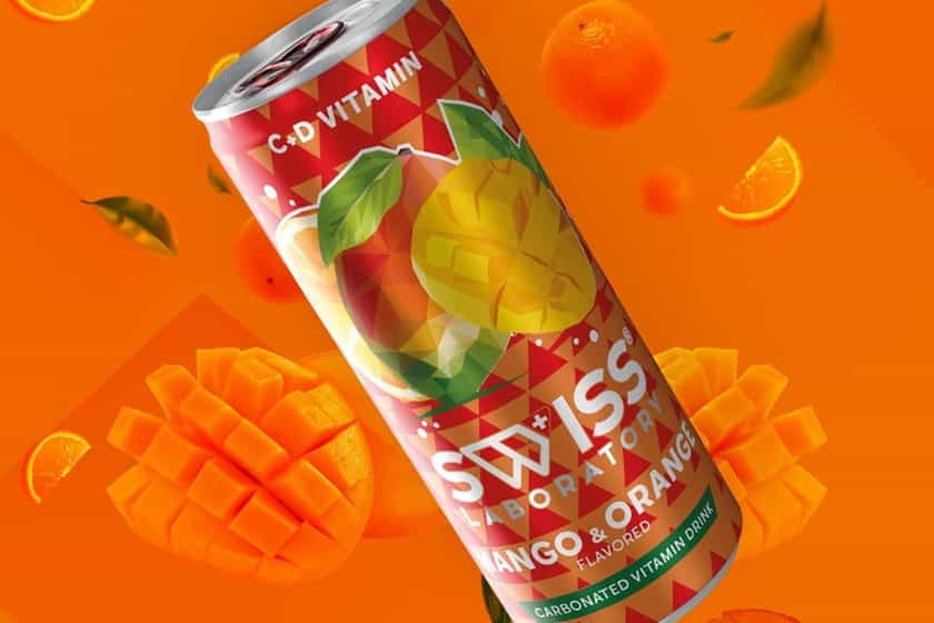 Swiss Laboratory Carbonated Rebrand