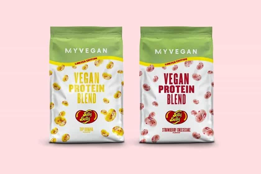 Jelly Belly Strawberry Cheesecake Vegan Protein Blend
