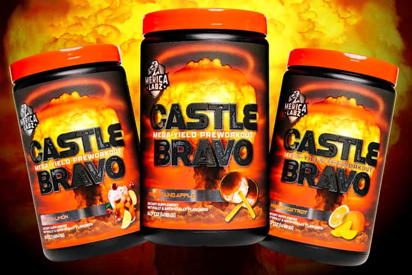 Merica Labz Castle Bravo Pre Workout