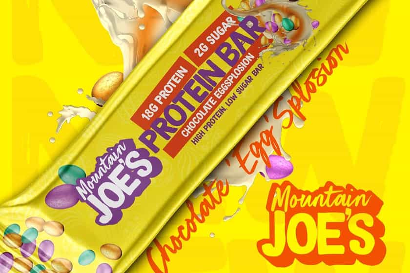 Mountain Joes Eggplosion Protein Bar