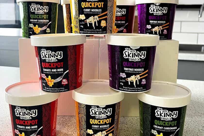 The Skinny Food Co Previews Quickpots