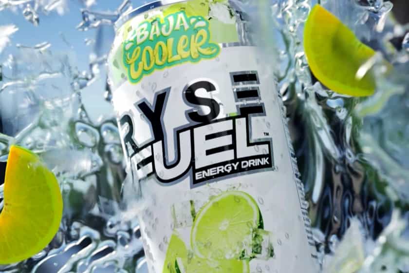 Baja Cooler Ryse Fuel Energy Drink