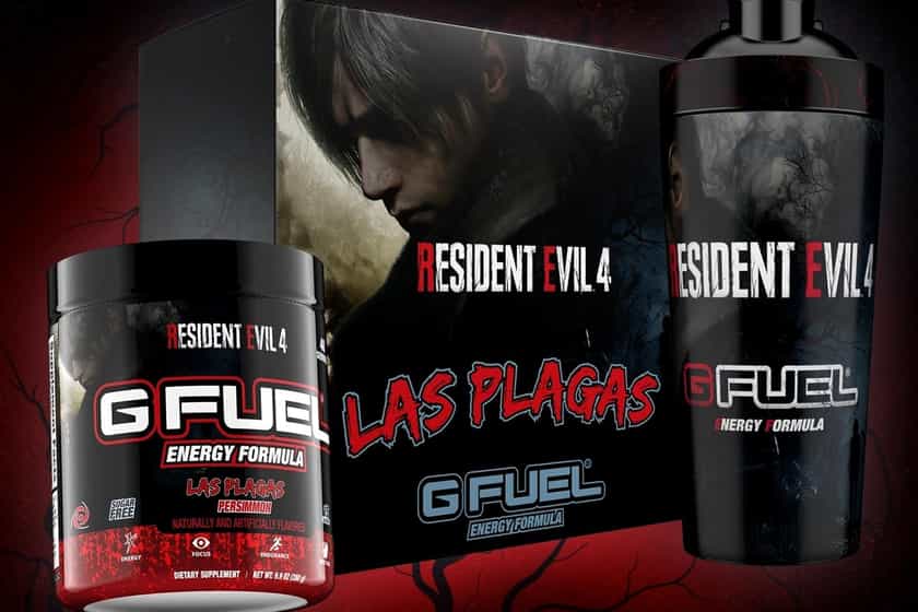 G Fuel X Resident Evil 4 Las Plagas Flavor