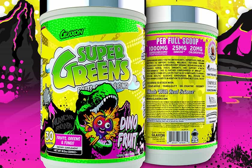Glaxon Dino Fruit Super Greens
