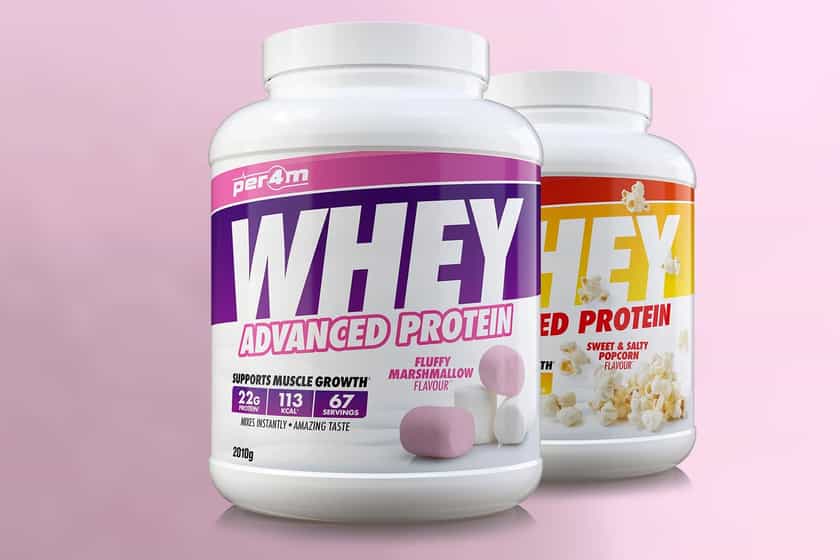 Per4m Fluffy Marshmallow Popcorn Whey