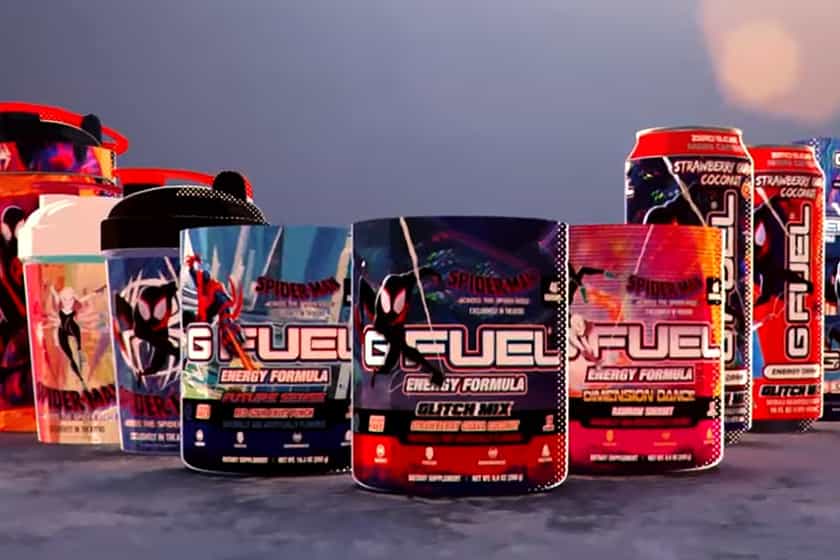 G Fuel X Across The Spider Verse Collection 1