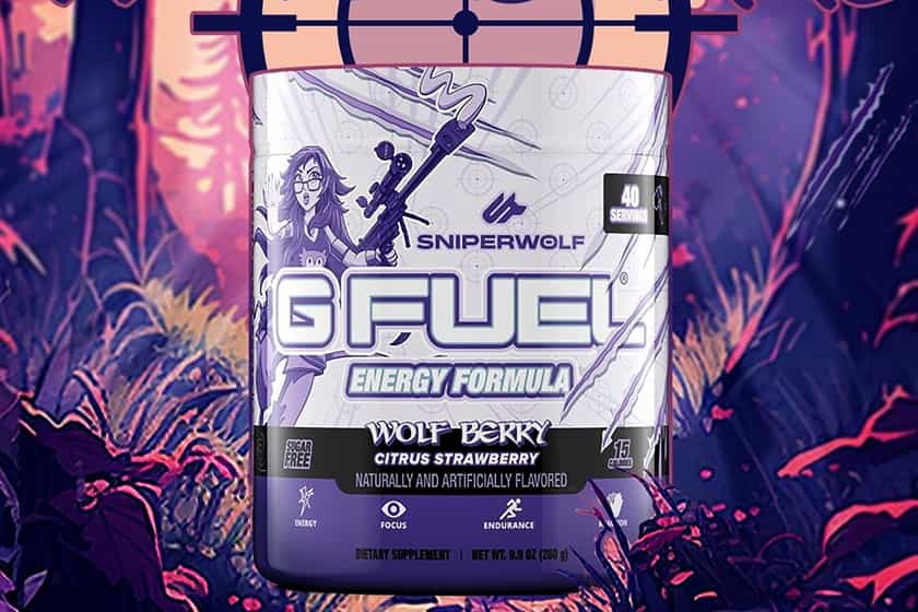 G Fuel X Sssniperwolf Wolf Berry