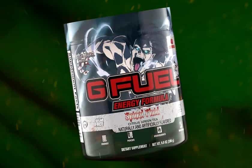 G Fuel X Attack On Titan Spinal Fluid