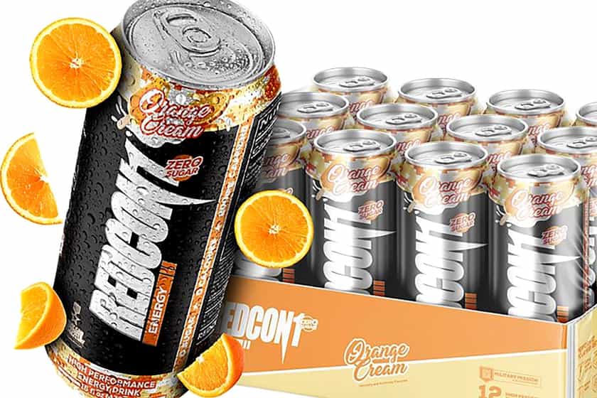 Orange Cream Grape Freeze Redcon1 Energy