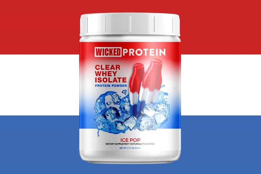 Wicked Protein Ice Pop Clear Whey Isolate