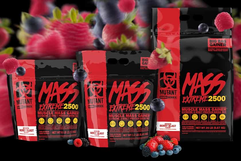 Jacked Berry Blast Mutant Mass Extreme 2500