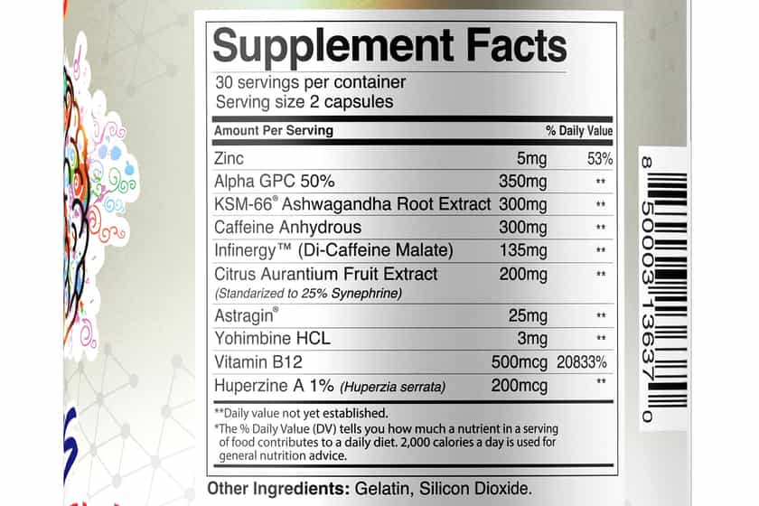 Noo Hype Focus Frenzy Label