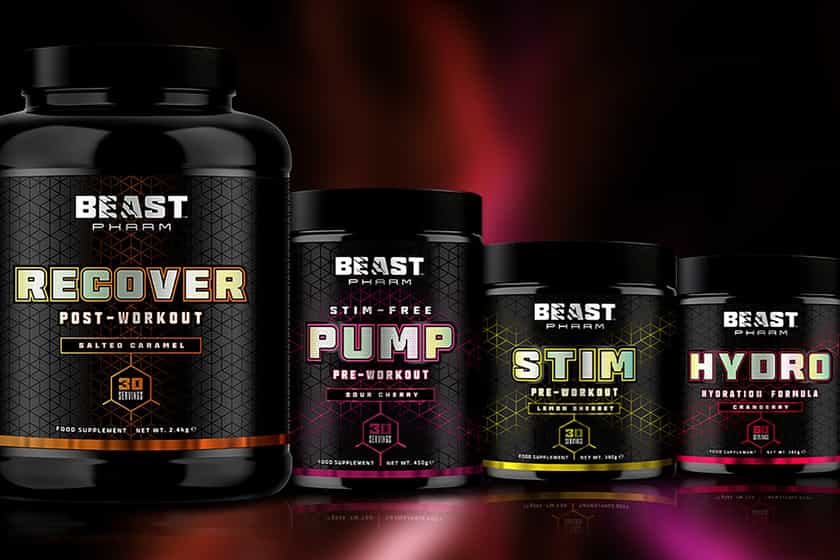 Beast Pharm Four Supplements