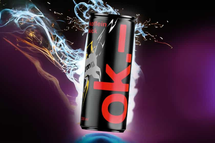 Ok Caffeine Kick Energy Drink