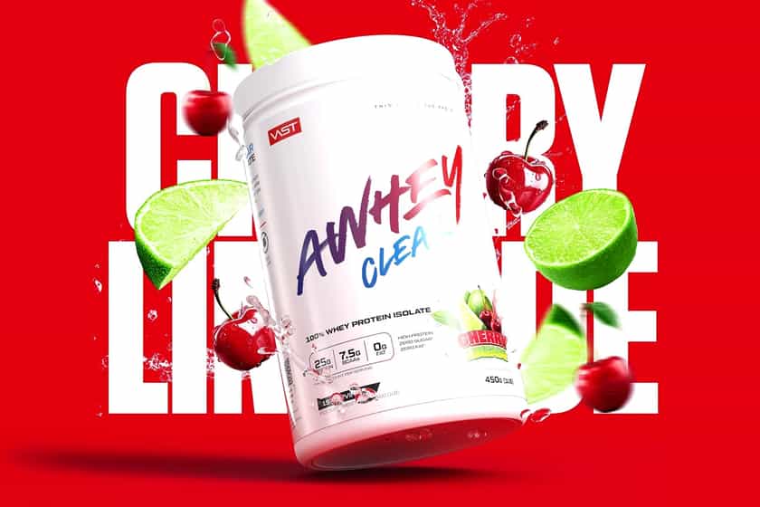 Vast Cherry Limeade Awhey Clear