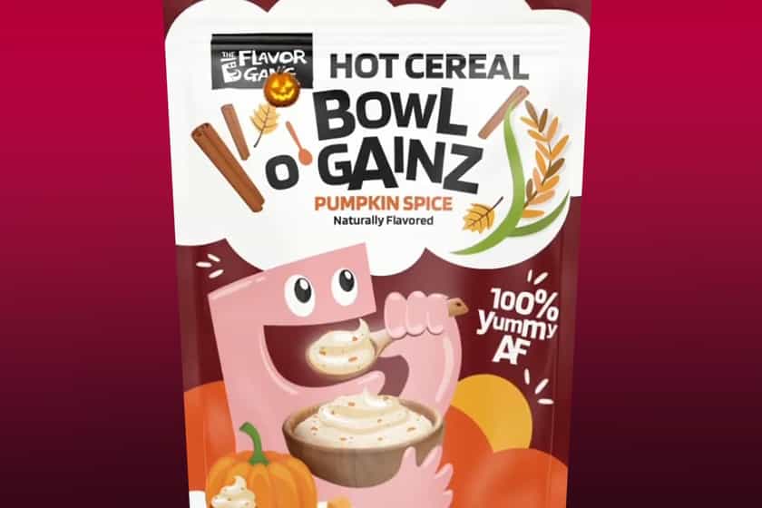 The Flavor Gang Pumpkin Spice Bowl O Gainz