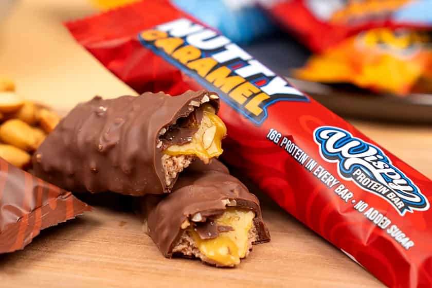 Wispy Nutrition Nutty Caramel Protein Bar
