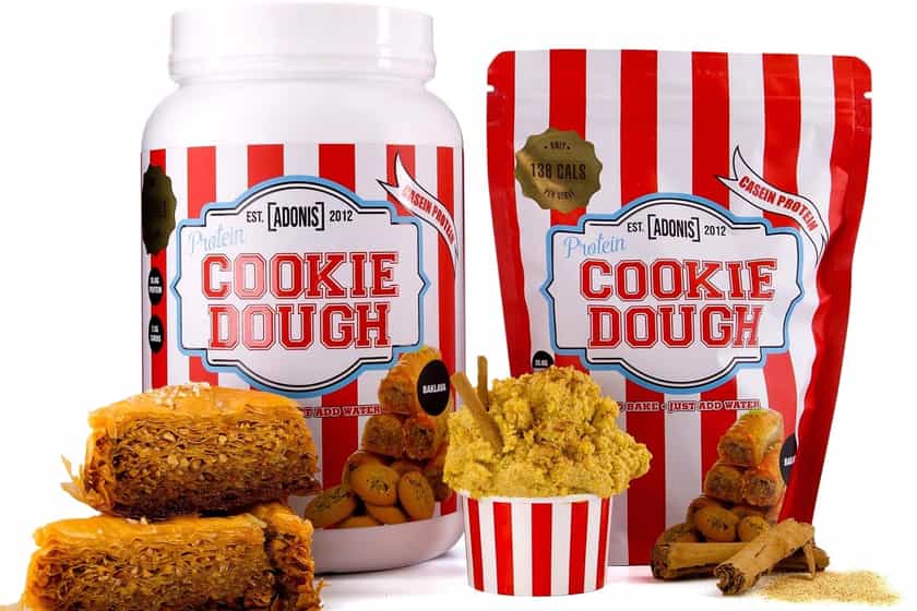 Adonis Baklava Protein Cookie Dough