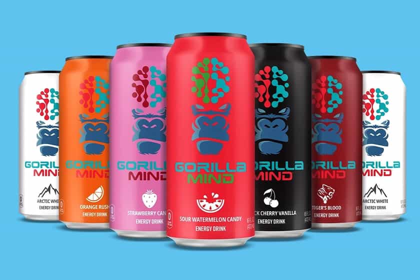 Gorilla Mind Energy Drink Seven From Seven