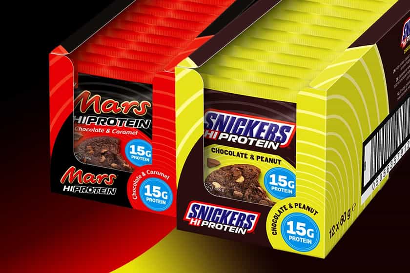 Mars And Snickers Protein Cookie