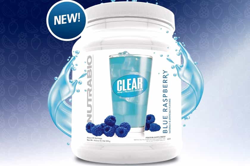 Nutrabio Blue Raspberry Clear Whey Protein Isolate