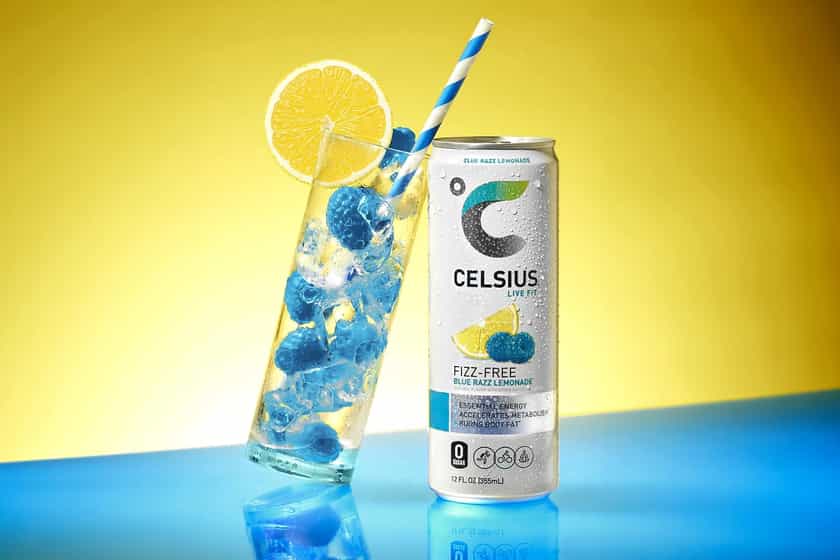 Fizz Free Celsius Blue Razz Lemonade
