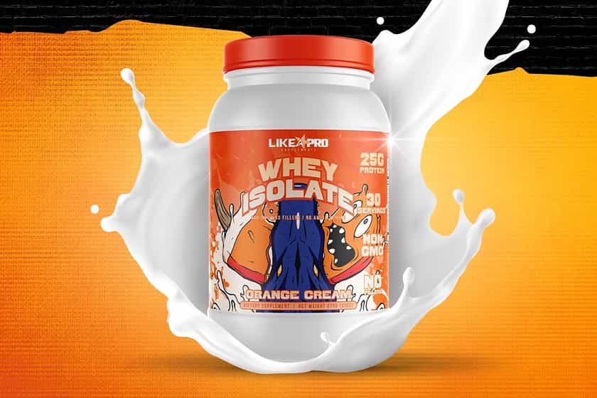 Like A Proi Orange Cream Whey Isolate