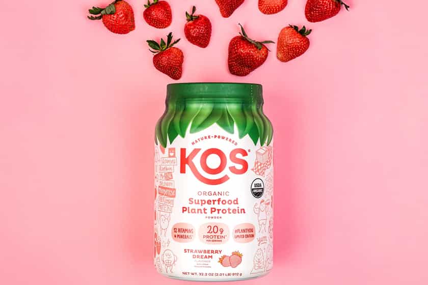 Plantyou Strawberry Dream Kos Plant Protein