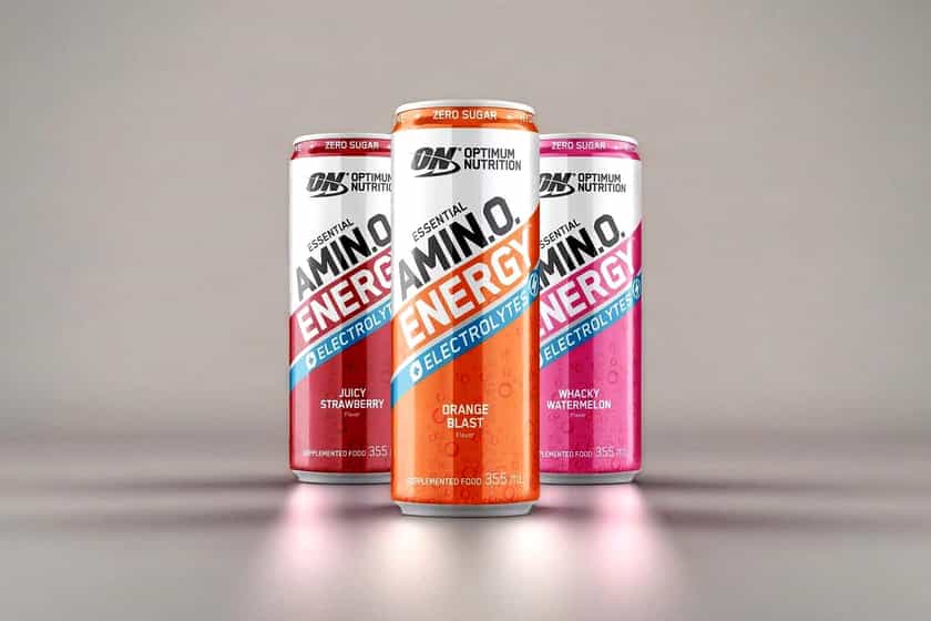 Optimum Nutrition Rebrand Amino Energy Drink In Australia